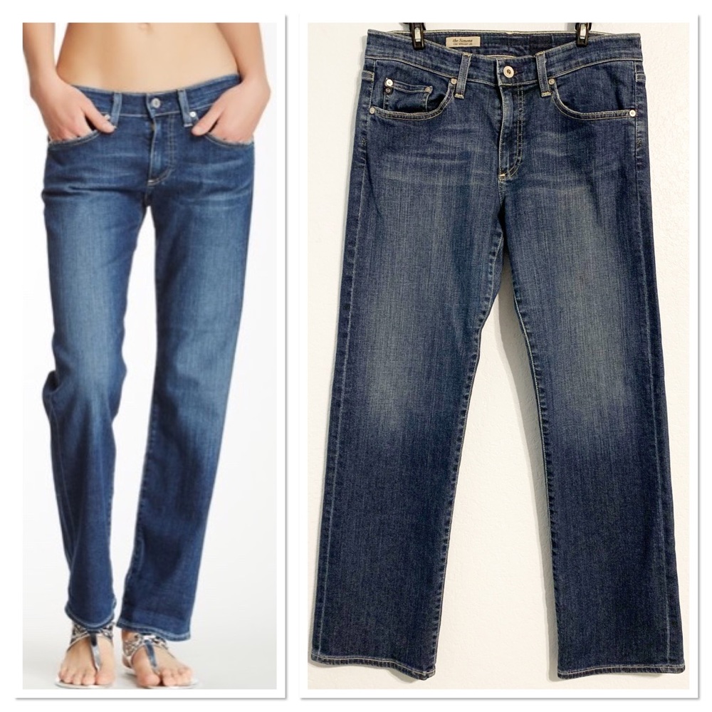 AG Adriano Goldschmied Simona Easy Straight Jeans